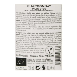 France - Frankrijk | Midi de la France - Languedoc | Naturae Chardonnay 2018 | BIO 