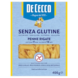 De Cecco | Pâtes | Penne Rigate | Sans Gluten 