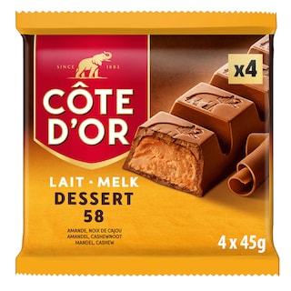 Côte d'Or | Chocolade Reep | Melkchocolade | Dessert 58 