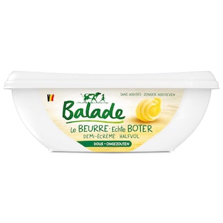 Balade | Beurre demi-écrémé | A tartiner | Doux 