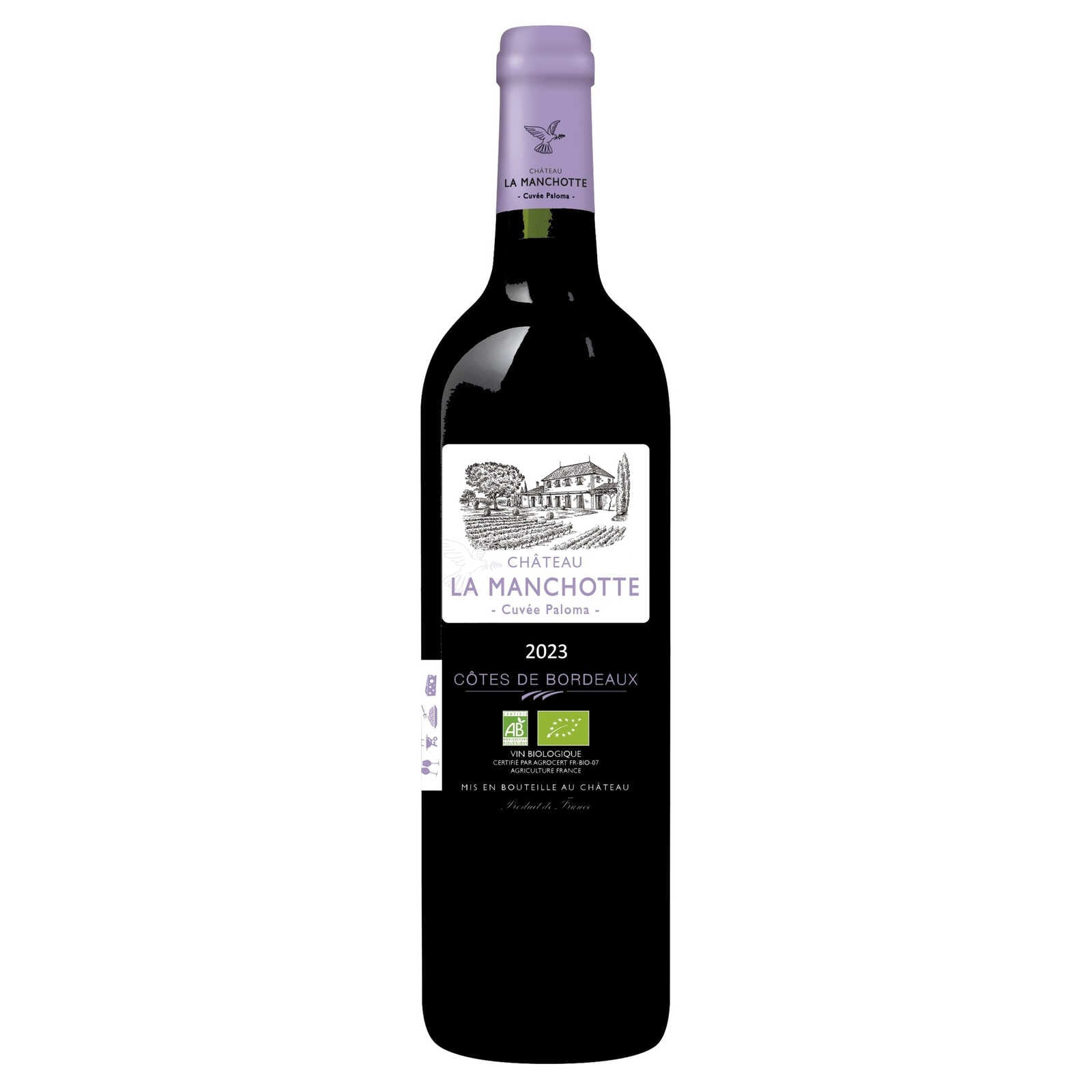 France Château Manchotte 2023 Rood Bio