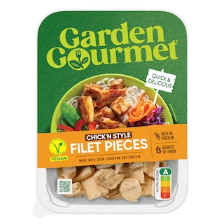 Garden Gourmet | Filetstukjes | Chicken style | Vegan 