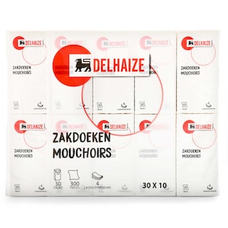 Delhaize | Handkerchiefs | 30x10 | 4 ply 