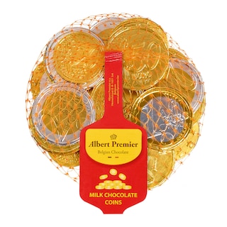 Albert Premier | Chocolade | munten | melk | netje 100 gr