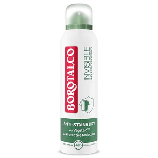 Borotalco | Deospray | Onzichtbare Anti-vlek | 150ml 15 cl