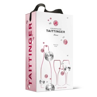 Taittinger | Champagne Rosé + 2 glazen 