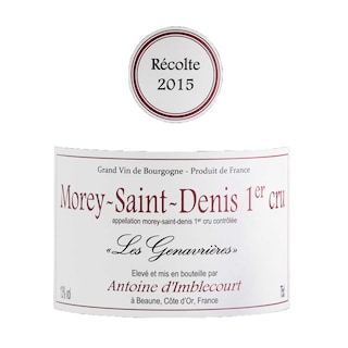 France - Frankrijk | Bourgogne - Côte de Beaune | Morey Saint Denis 1er Cru Les Genavrières 15 