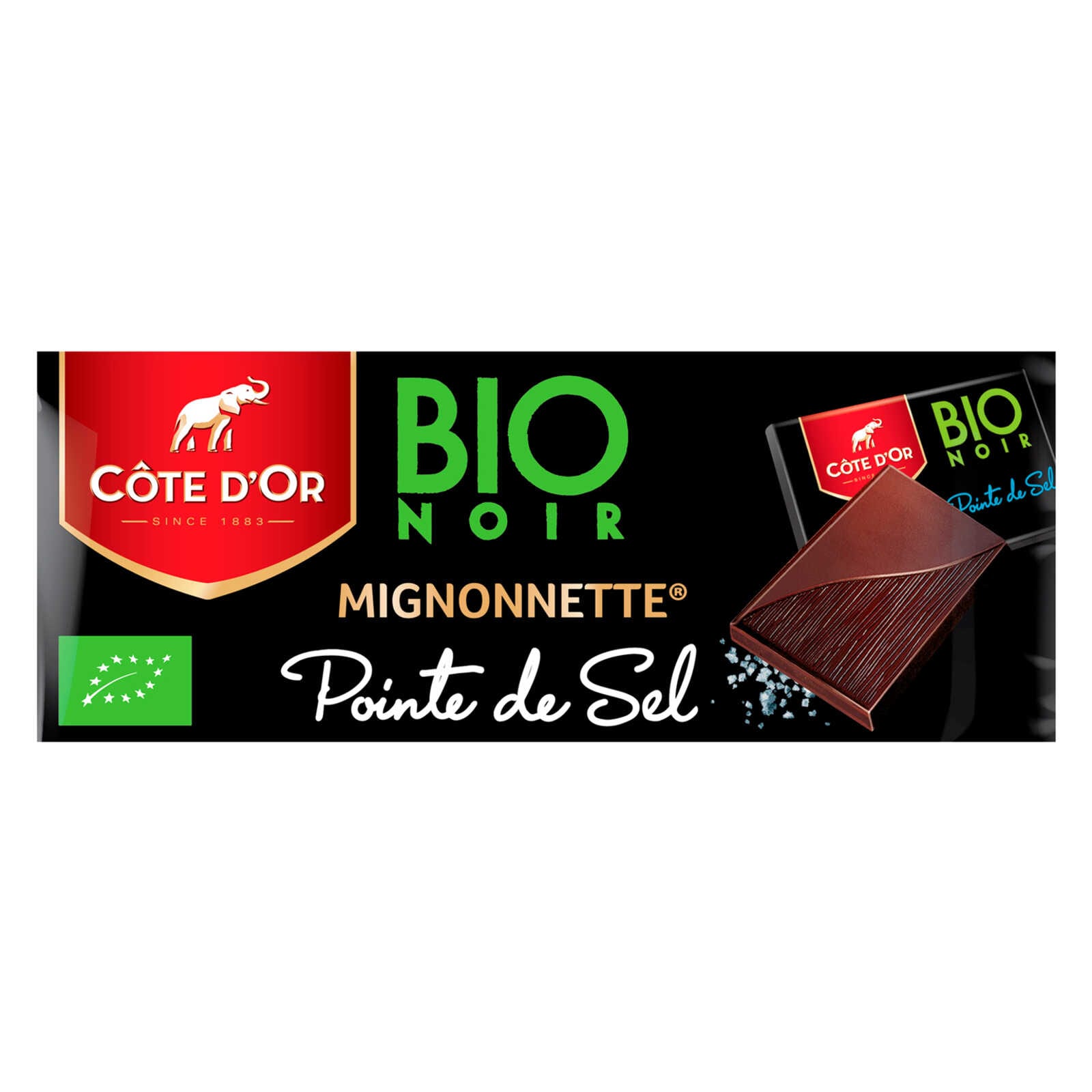 Côte d'Or Pralines | Pure Chocolade | Zeezout | BIO