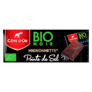 Côte d'Or | Mignonnettes | Pralines | Pure Chocolade | Zeezout | BIO 180 gr