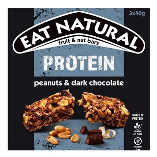 Eat Natural | Repen | Proteïne | Chocolade 3 x 40 gr