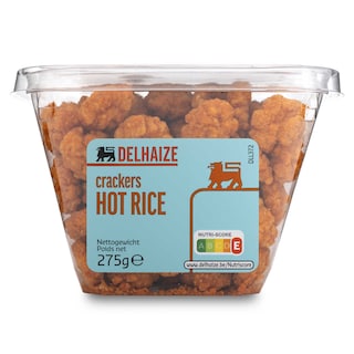 Delhaize | Snack | Cracker | Hot rice 275 gr