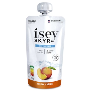 Isey skyr | Pouch | Pêche | Protéine 