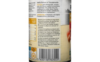 Delhaize | Haricots | Blancs | Sauce tomate 