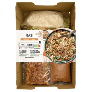 Delhaize | Boîte de repas | Pré-coupé | Nasi 890 gr