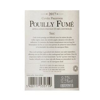 France - Frankrijk | Loire - Pouilly Fumé | Pouilly Fumé Cuvée Prestige 2017 