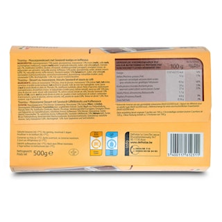 Delhaize | Tiramisu 500 gr