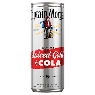Captain Morgan | Can. | Rhum & Cola | 5% alc 