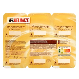 Delhaize | Roomdessert | Vanille 