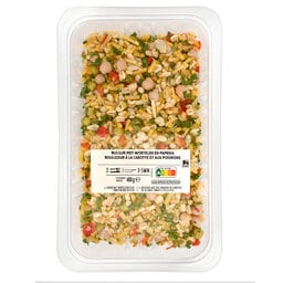 Delhaize | Volkoren bulgur | Gele wortel | Paprika 400 gr