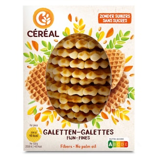 Céréal | Galetten | Zonder suikers 