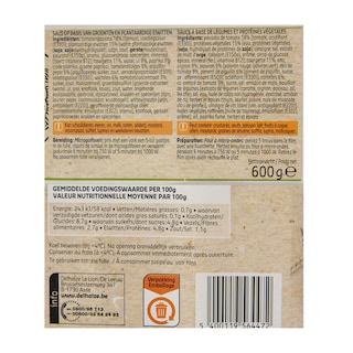 Delhaize | Plant-Based | Bolognaisesaus | Vegan 600 gr