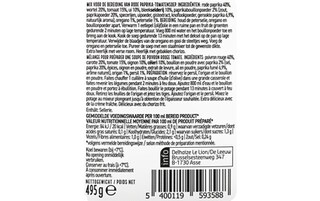 Delhaize | Soep | Paprika | Tomaat 495 gr