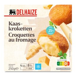 Delhaize | Croquettes | Fromage | 4p 250 gr