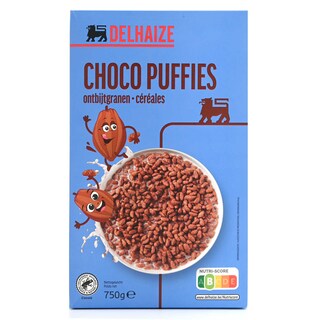 Delhaize | Céréales | Choco Puffies 750 gr