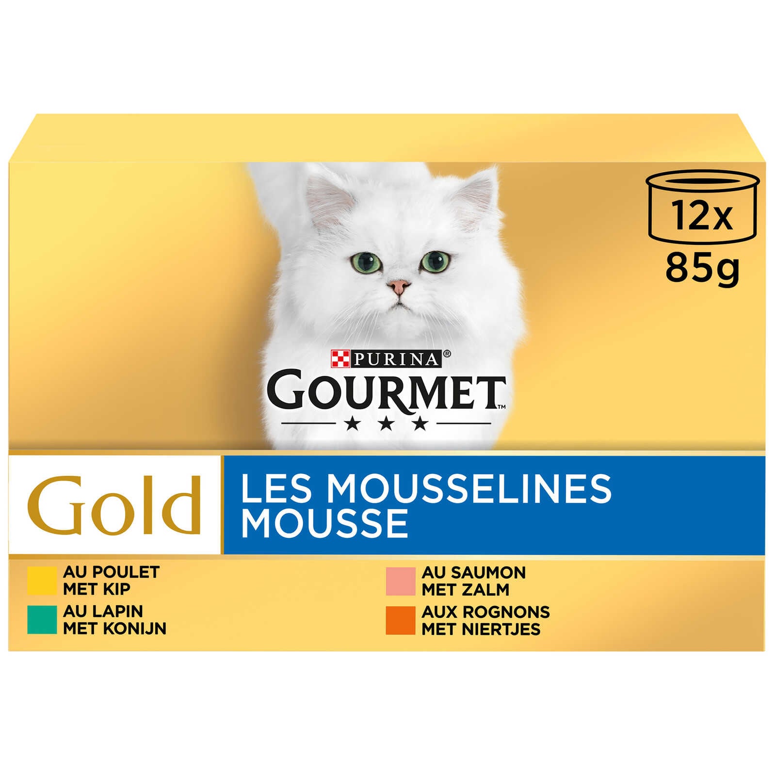 Gourmet Kattenvoeding | Mousse | Vlees/Vis