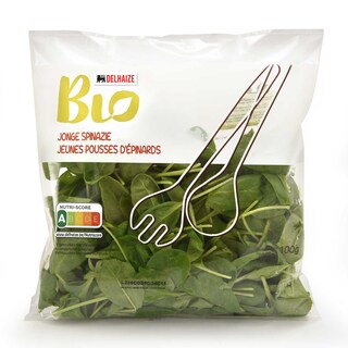 Delhaize | Bio | Spinazie | Bio 100 gr