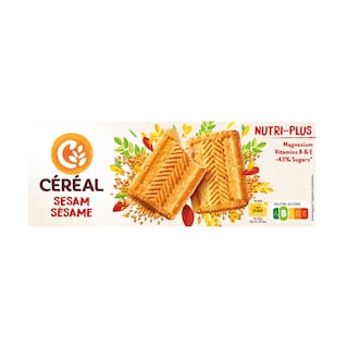 Céréal | Actif+ | Energie vitale | Biscuits | Sésame 
