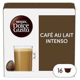 Nescafé | Dolce Gusto | Café au Lait Intenso | 16 capsules 160 gr