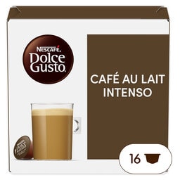 Nescafé | Dolce Gusto | Café au Lait Intenso | 16 capsules 