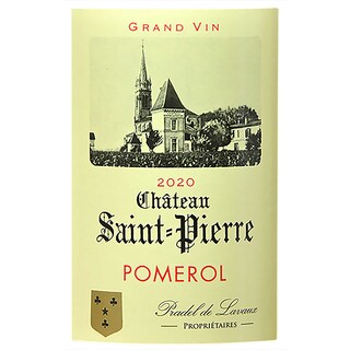 Chateau Saint-Pierre | Pomerol | Caisse en bois | 2020 | Rouge 
