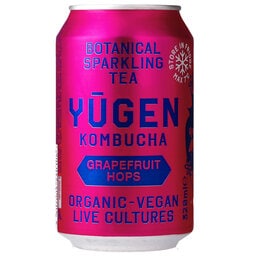 Yugen | Kombucha | Raw | Grapefruit Hops  | Bio 32 cl