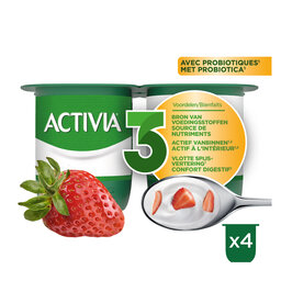 Activia | Yoghurt | Aardbei | Bifidus | Probiotica 