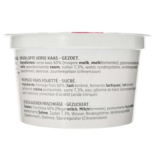 Delhaize | Fromage frais fouetté | Sucré 
