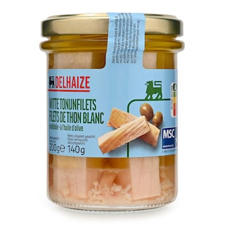 Delhaize | Thon | Blanc | Huile d'olive 