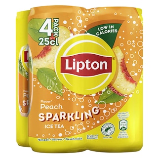 Lipton | Ice Tea | Sparkling | Pêche | Can 