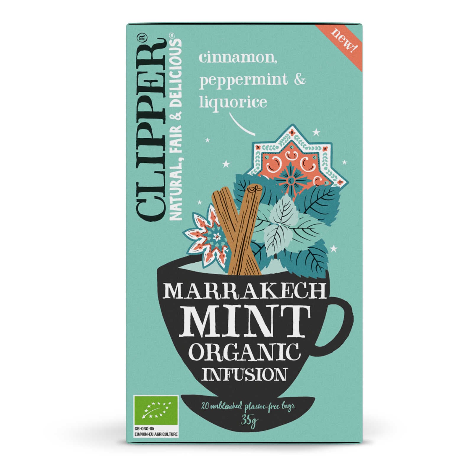 Clipper Infusie | Marrakech Mint | Bio