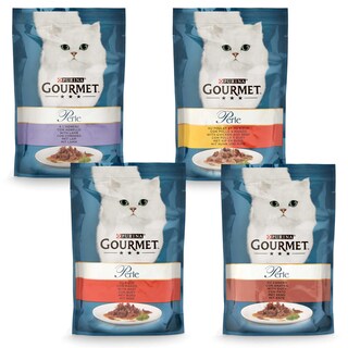 Gourmet | Perle | Kattenvoeding | Adult | Jumbopack | Mix 96 x 85 gr
