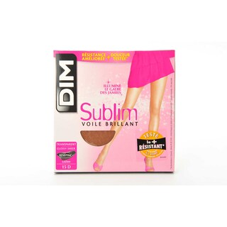Dim | Sublim | Panty voile brillant | gazelle | T2 