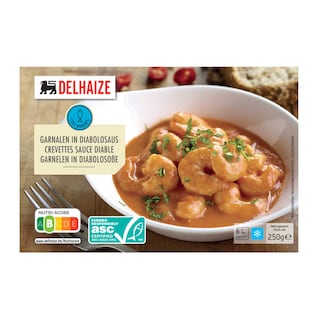 Delhaize | Crevettes à la diable 