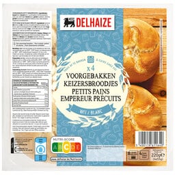 Keizerbroodjes | Wit | 4 stuks