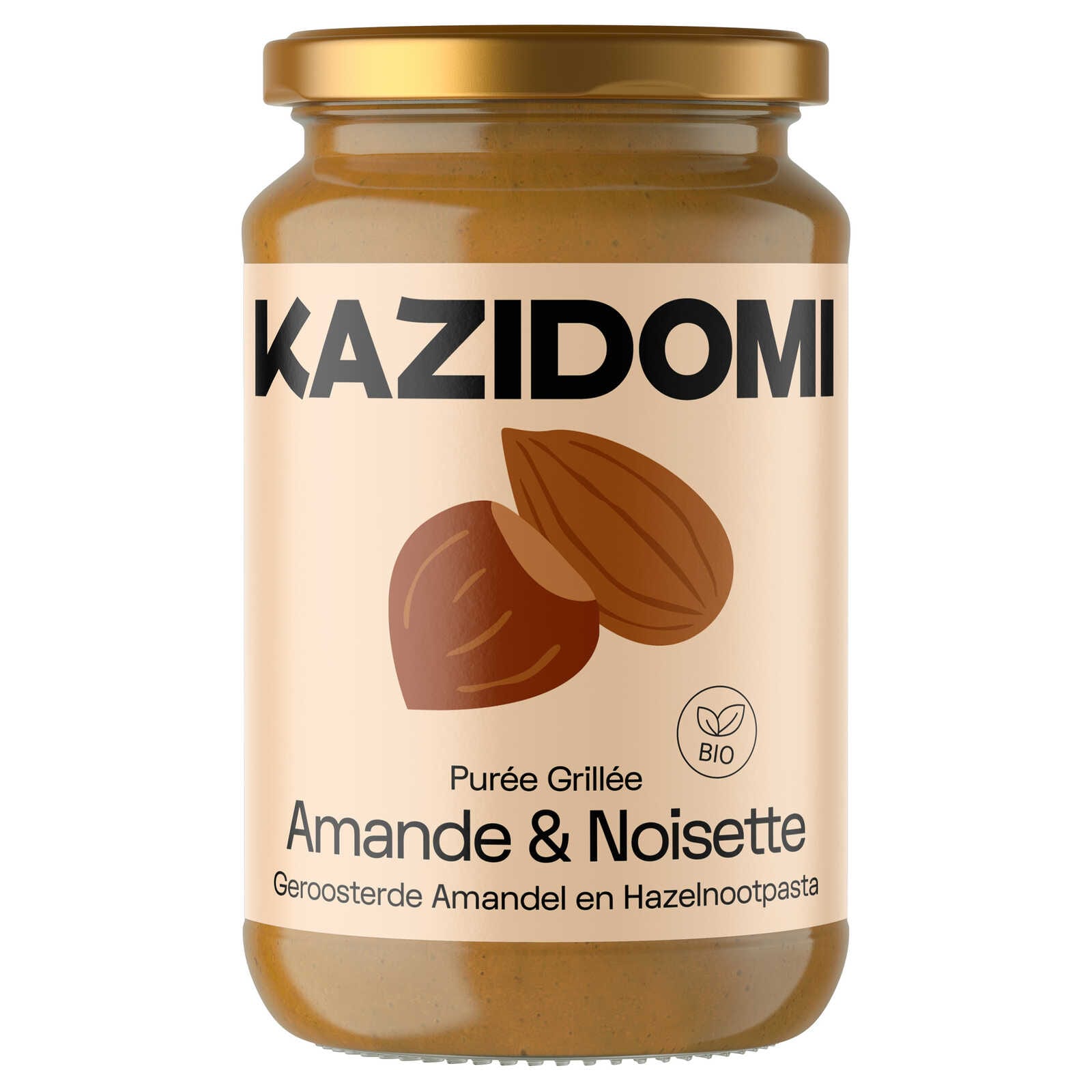 Kazidomi Smeerpasta | Amandelen | Hazelnoot | Bio