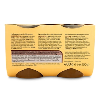 Delhaize | Liégeois | Goût café 4 x 100 gr