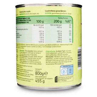 Delhaize | Haricots verts | Coupés 