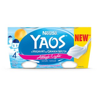 YAOS | Yaourt | Grecque | Nature | allégé 