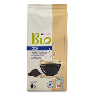 Delhaize | Bio | Café | Décaféiné | Moulu | Bio 250 gr