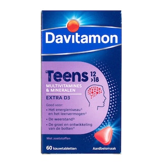 Davitamon | Teens Multivitamins | 60 tabs 60 pc